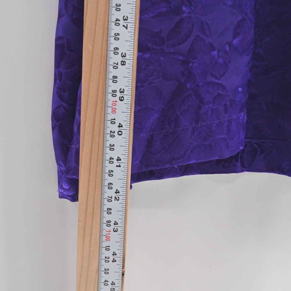 Victorias Secret Gold Label Floral Robe Womens Size OS Purple Vintage Y2K Kimono - Picture 5 of 15